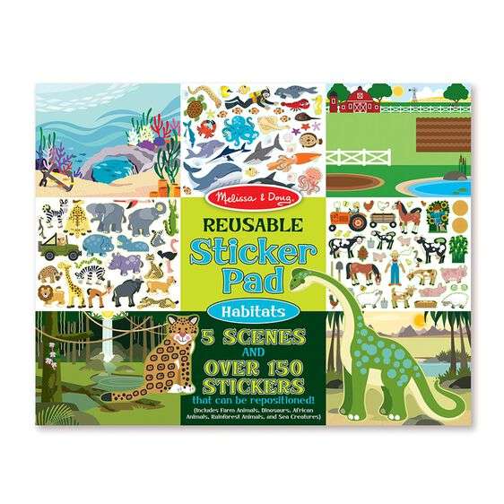 Reusable Sticker Habitats
