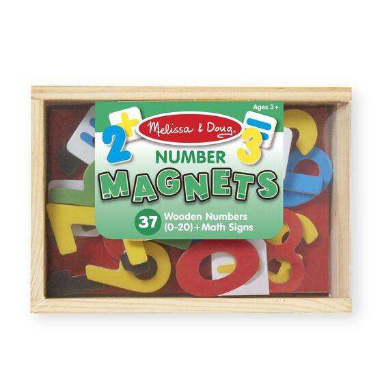 Magnetic Wooden Numbers