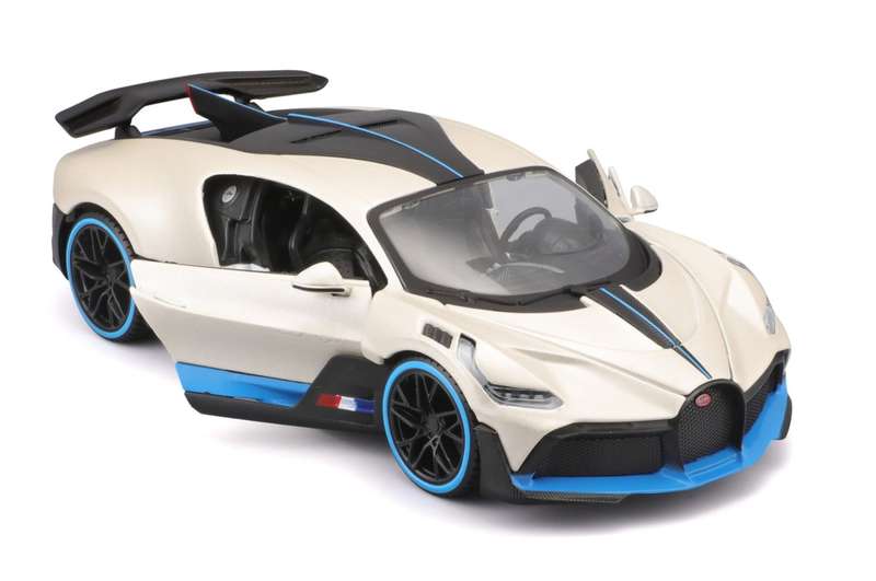 Bugatti Divo (scale 1 : 24)(White/Blue)
