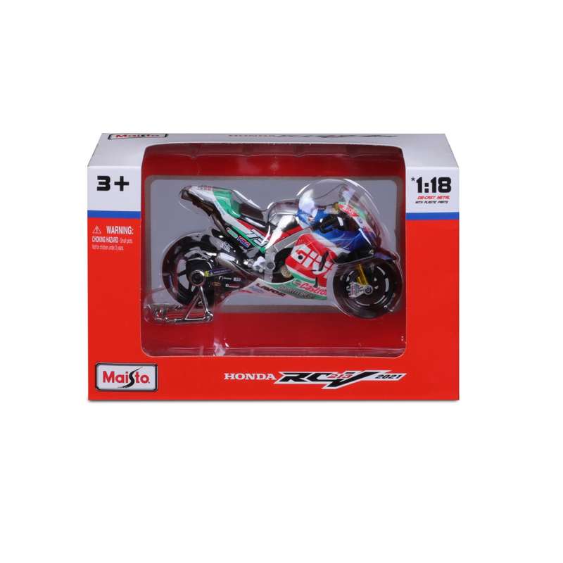 #73 Alex Marquez - Honda LCR Team MotoGP 2021  (scale 1 : 18)