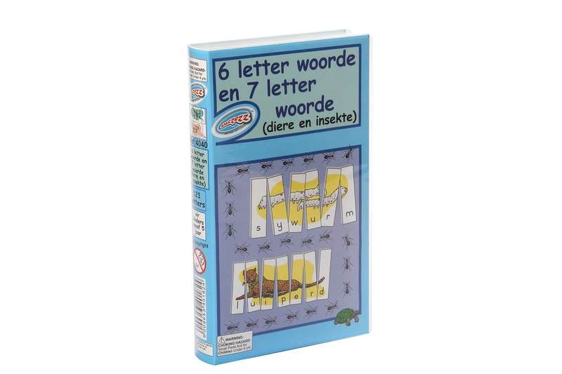 6 & 7 Letter Woorde (Diere & Insekte)
