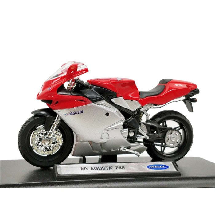 MV Agusta F4S Silver & Red (scale 1 : 18)
