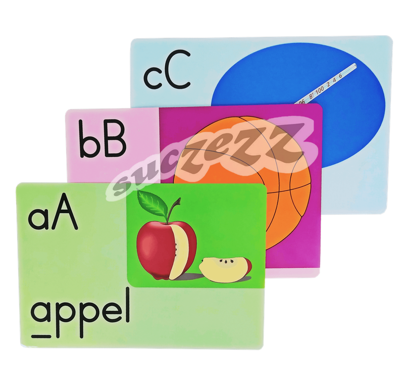 Alfabet Kaarte A4