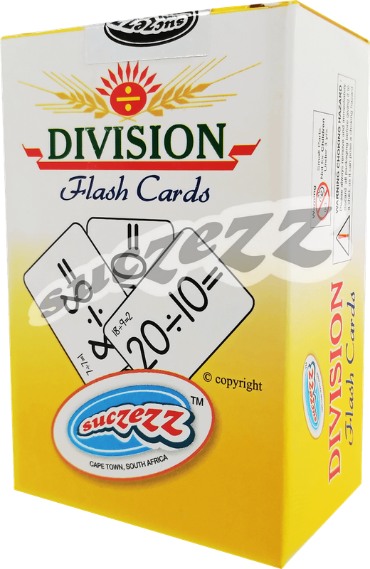 Division Flash Cards