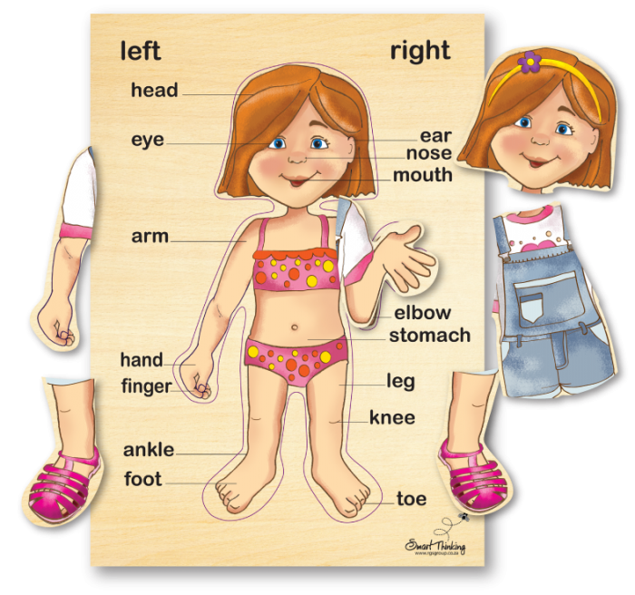 Puzzle 6pc Afrikaans Girl Peg