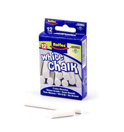 White chalk 12pce
