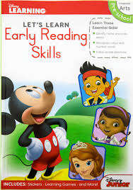 Disney Let's Learn-80pg Early Reading Skills
