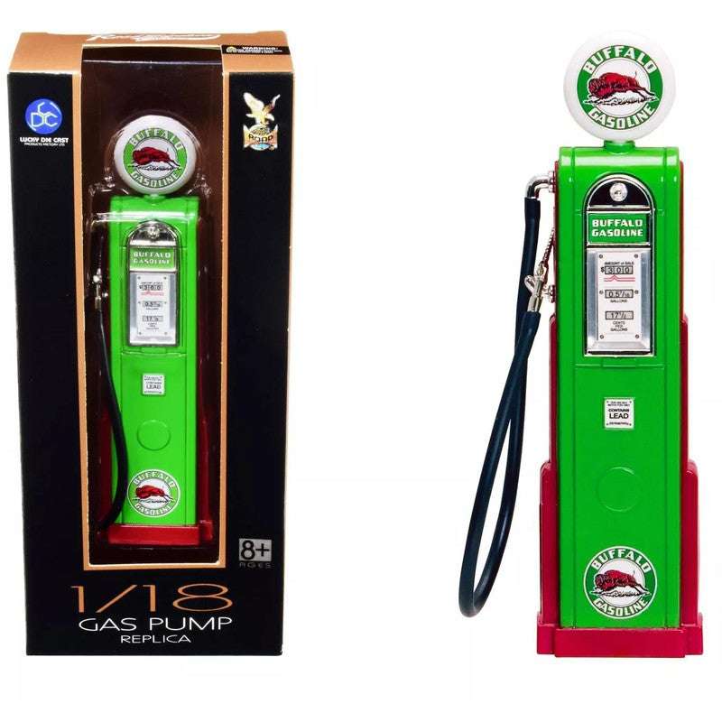 Gas Pump Buffalo Emblem Rectangular (scale 1 : 18)(green)