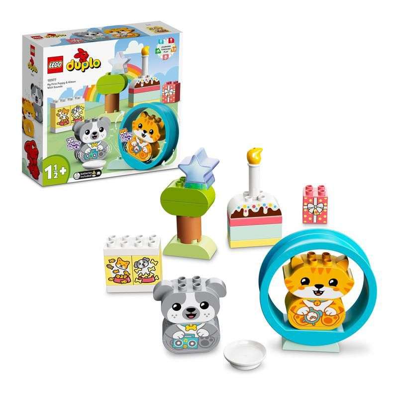 10977 My First Puppy & Kitten with Sounds Duplo