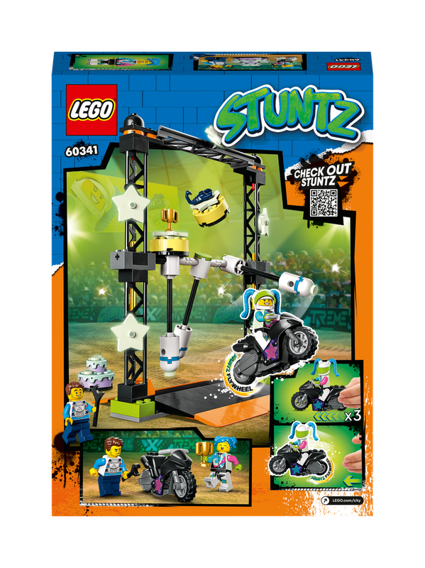 60341 The Knockdown Stunt Challenge City