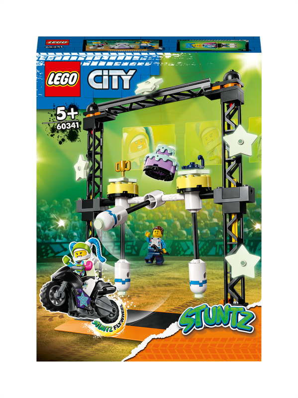 60341 The Knockdown Stunt Challenge City