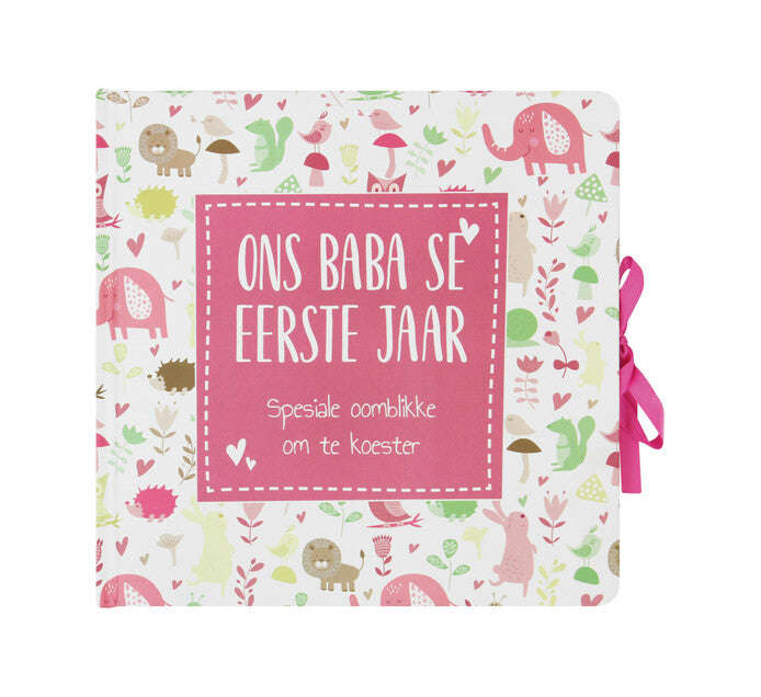 Ons Baba Se Eerste Jaar (Pink)