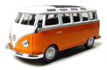 VW SAMBA BUS T1 OR/WHITE, 1/43