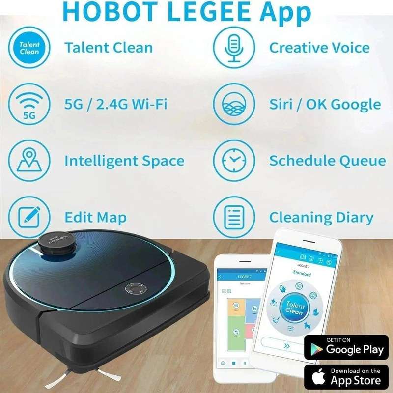 HOBOT LEGEE 7 Vacuum-Mop 4 in 1 Robot