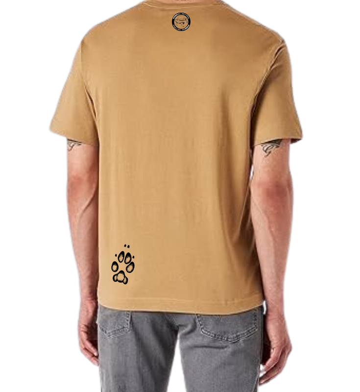 Black-backed Jackal T-Shirt For A Real Man