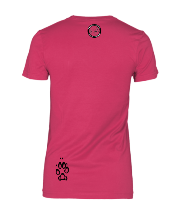 Black-backed Jackal T-Shirt For The Ladies