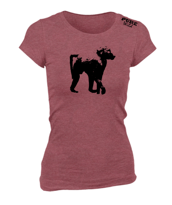 Baboon T-Shirt For The Ladies