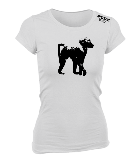Baboon T-Shirt For The Ladies