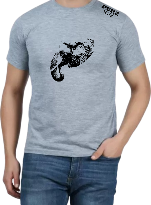 The Elephant Head T-Shirt For A Real Man