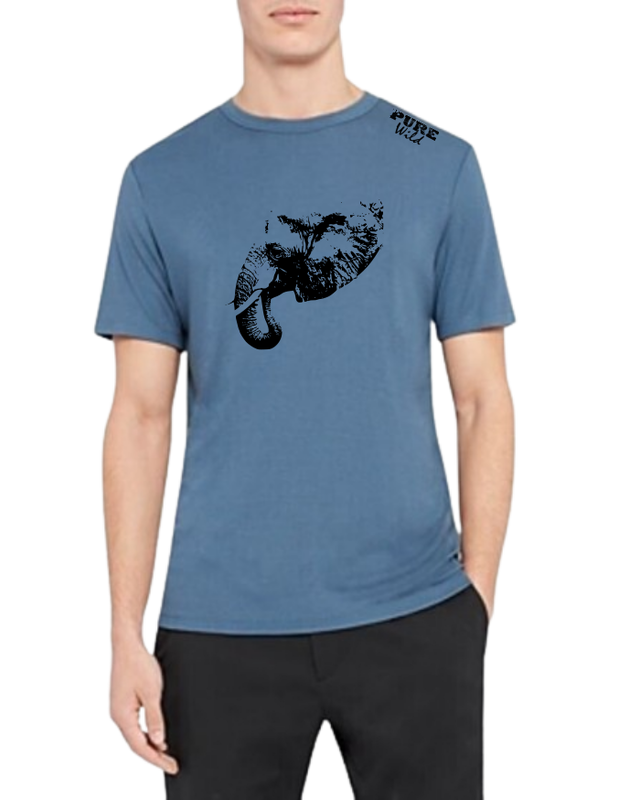 The Elephant Head T-Shirt For A Real Man