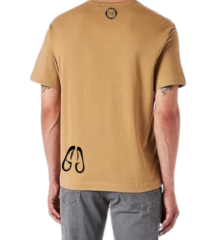 Blue Wildebeest T-Shirt For A Real Man
