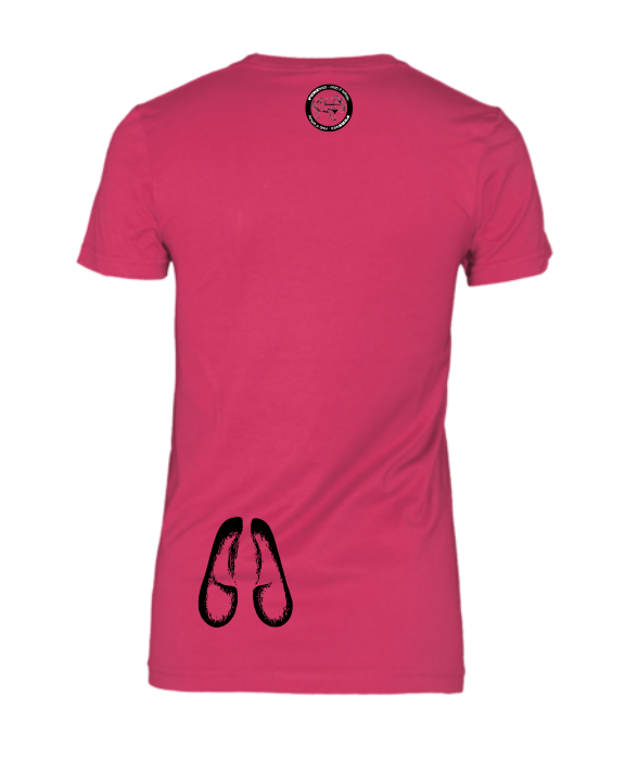 Blue Wildebeest T-Shirt For The Ladies