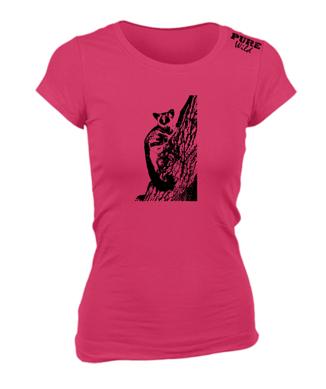 Bush Baby T-Shirt For The Ladies