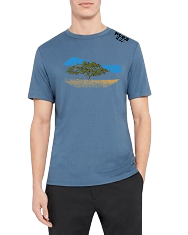 Camel Thorn  Tree T-Shirt For A Real Man