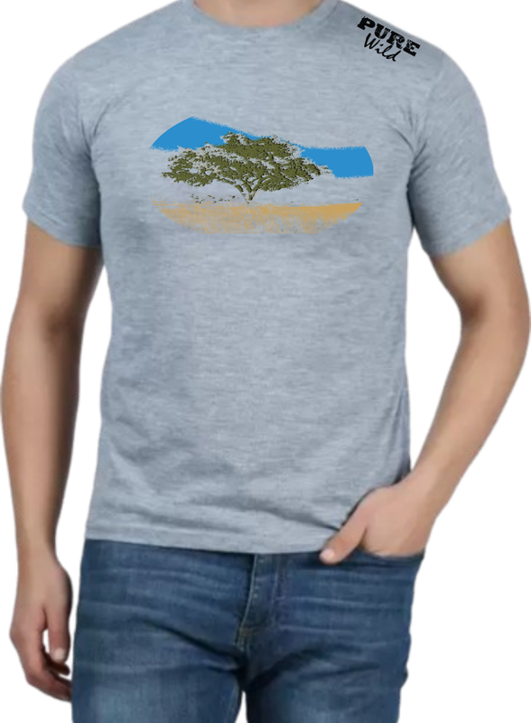 Camel Thorn  Tree T-Shirt For A Real Man