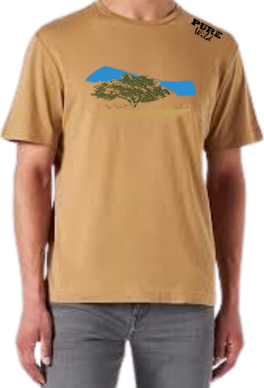 Camel Thorn  Tree T-Shirt For A Real Man