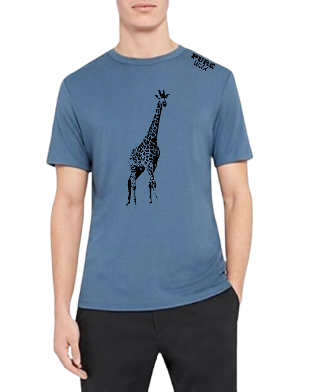 Giraffe T-Shirt For A Real Man