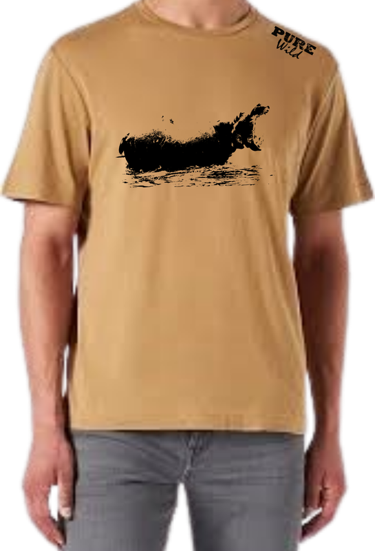 Hippo T-Shirt For A Real Man