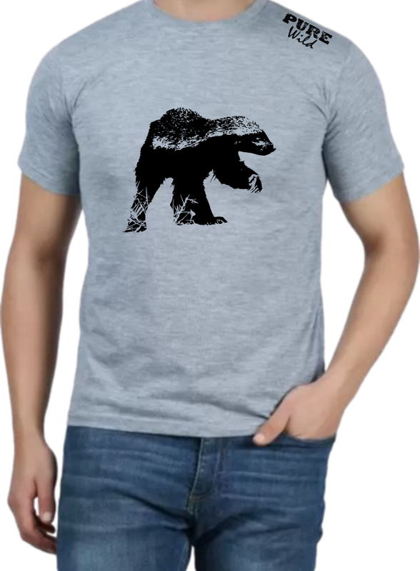Honey Badger T-Shirt For A Real Man