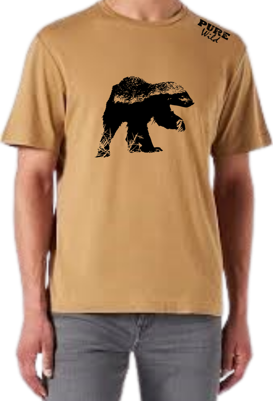 Honey Badger T-Shirt For A Real Man