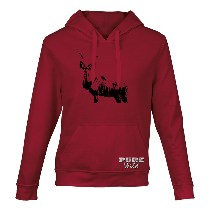 Kudu Hooded Sweatshirt for Him and Her