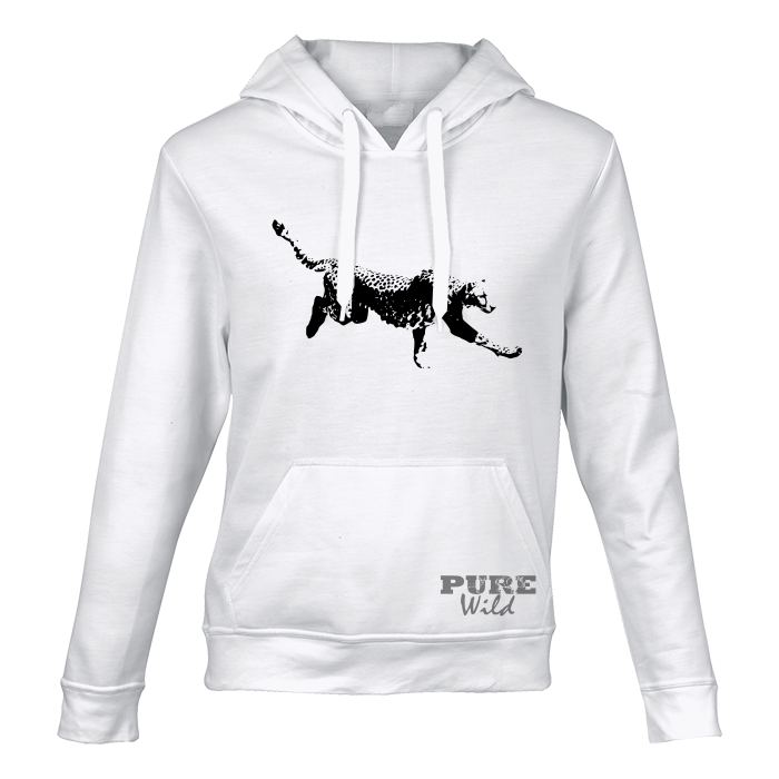 Cheetah Hooded Sweatshirt for Him and Her
