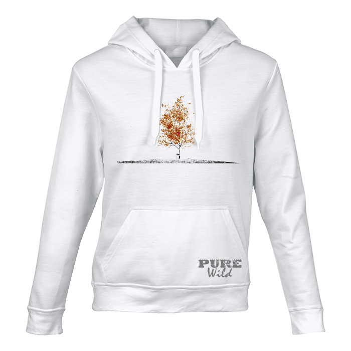 Autumn Tree Hooded Sweatshirt for Him and Her