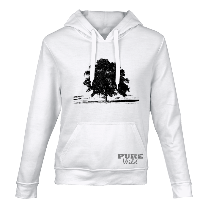 Oak Tree Hooded Sweatshirt for Him and Her
