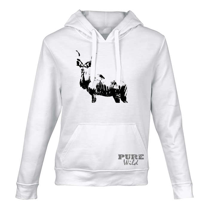 Kudu Hooded Sweatshirt for Him and Her
