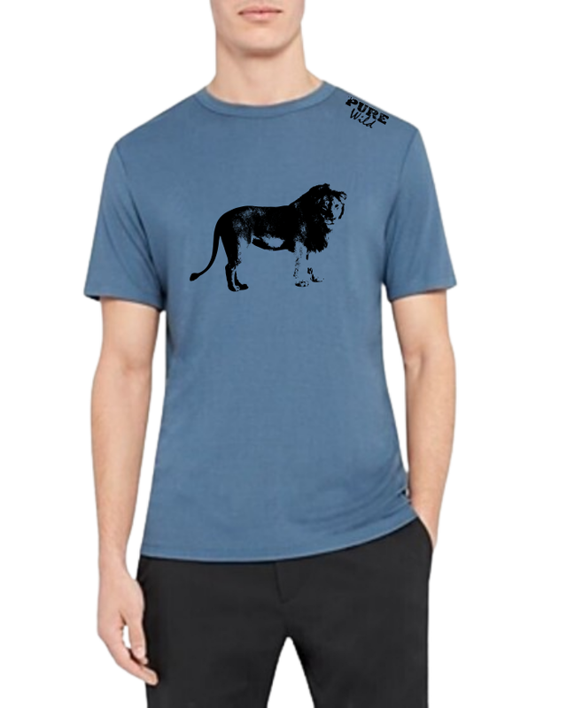 Lion T-Shirt For A Real Man