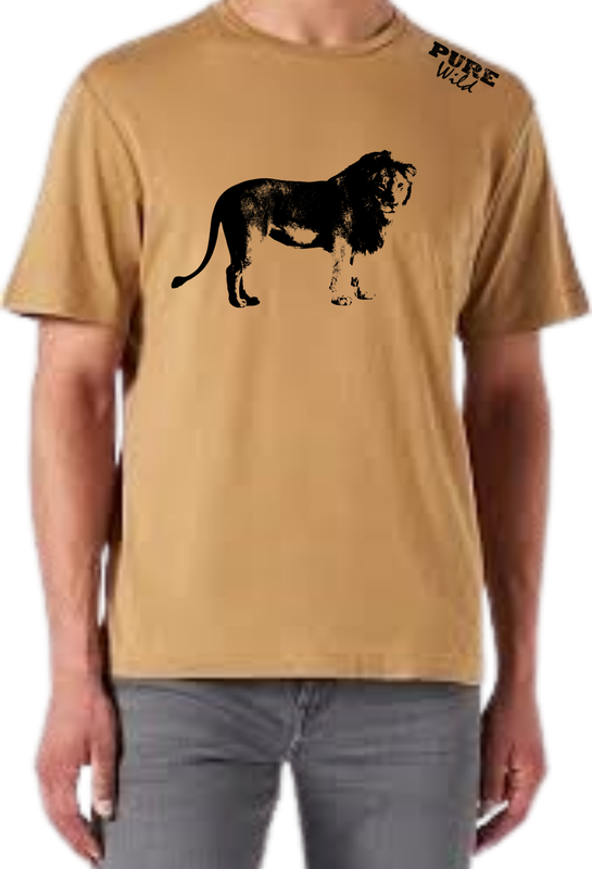 Lion T-Shirt For A Real Man