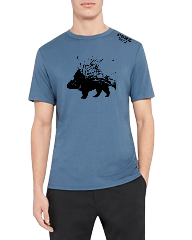 Porcupine T-Shirt For A Real Man