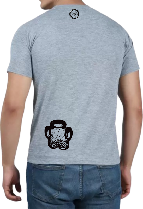 White Rhinoceros T-Shirt For A Real Man