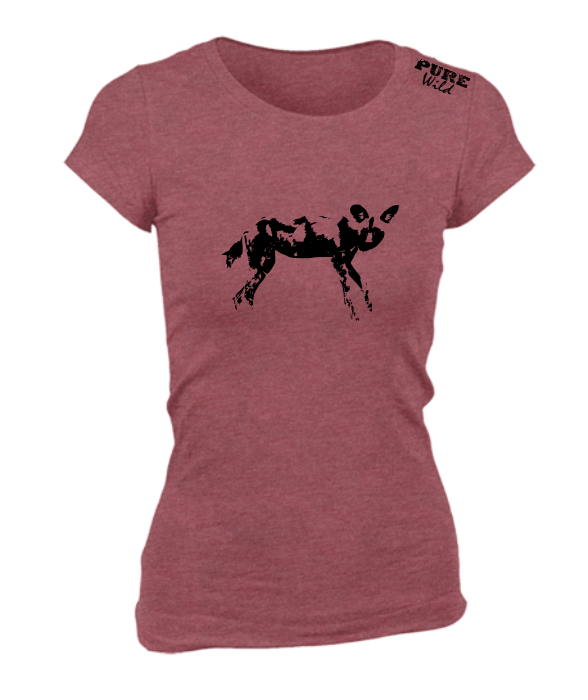 Wild Dog T-Shirt For The Ladies