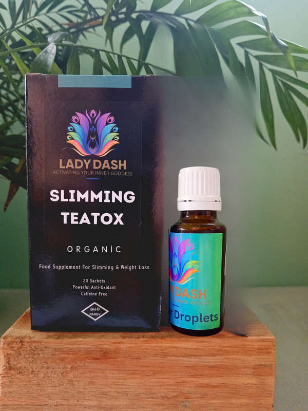 SLIMMING TEATOX AND WONDER DROPLETS