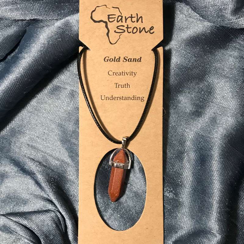 Assorted Gemstone Bullet Necklace