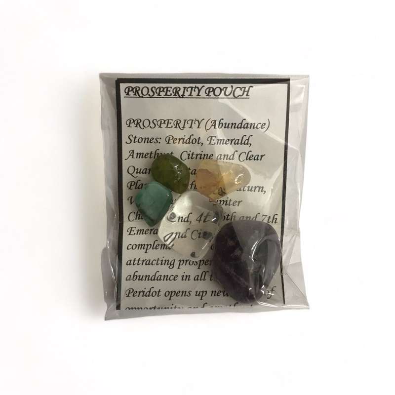 Prosperity Gemstone Pouch