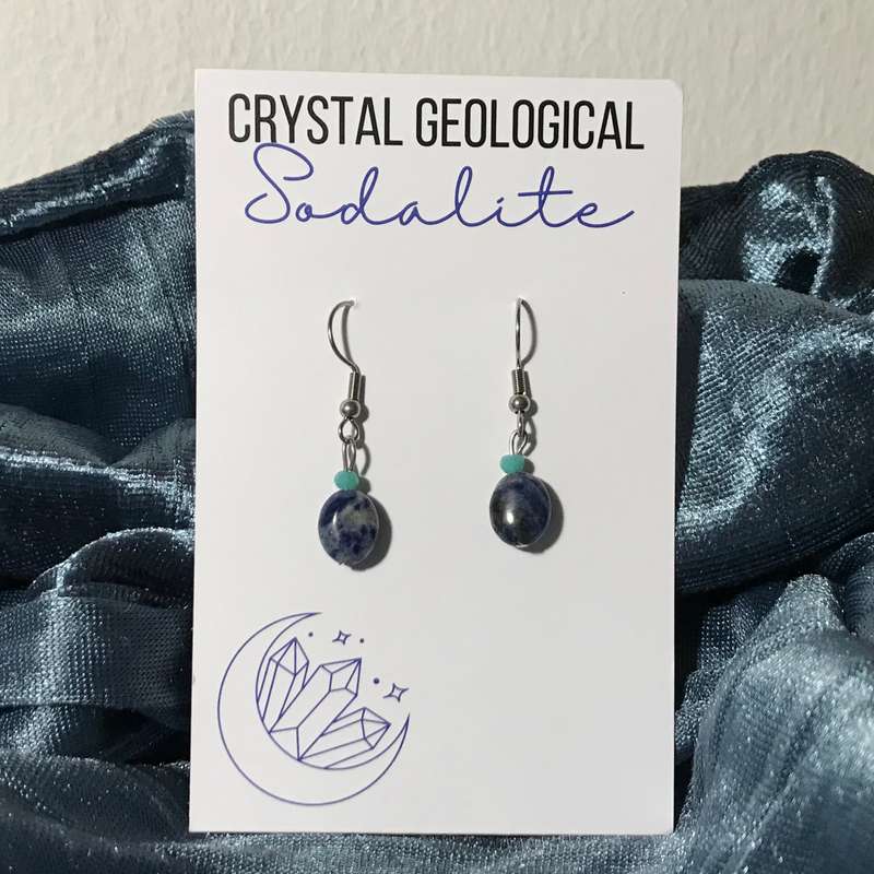 Assorted Sodalite Beaded Earrings