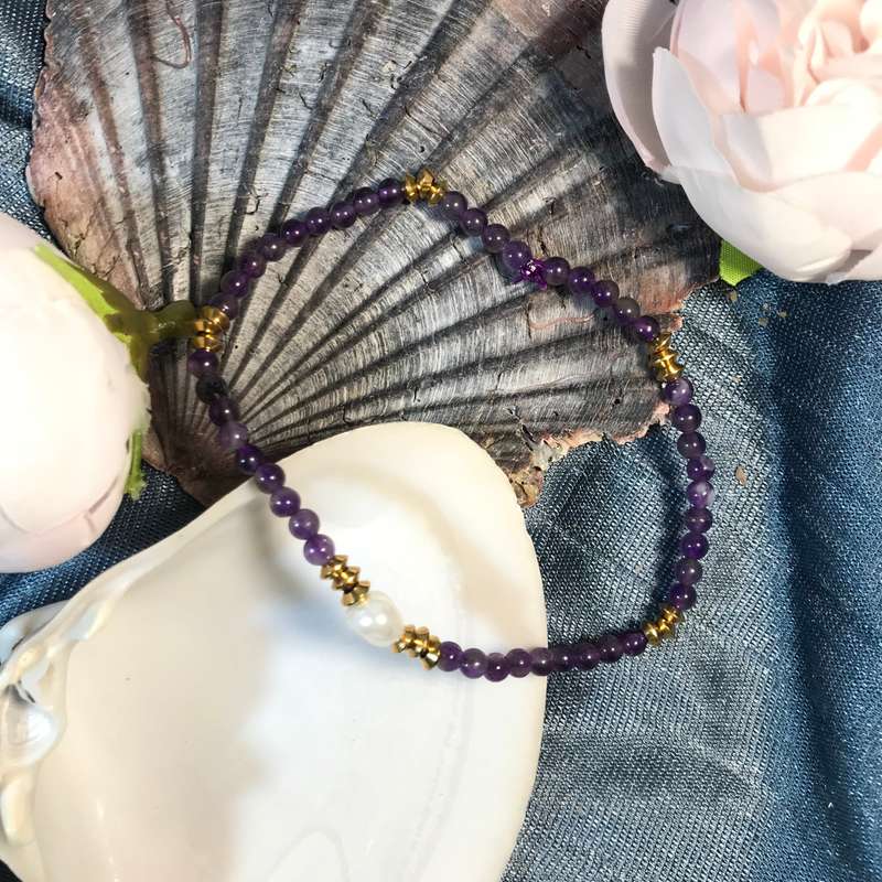 Assorted Gemstone Multi-Beaded Bracelets ( 3mm , 6mm & 8mm )