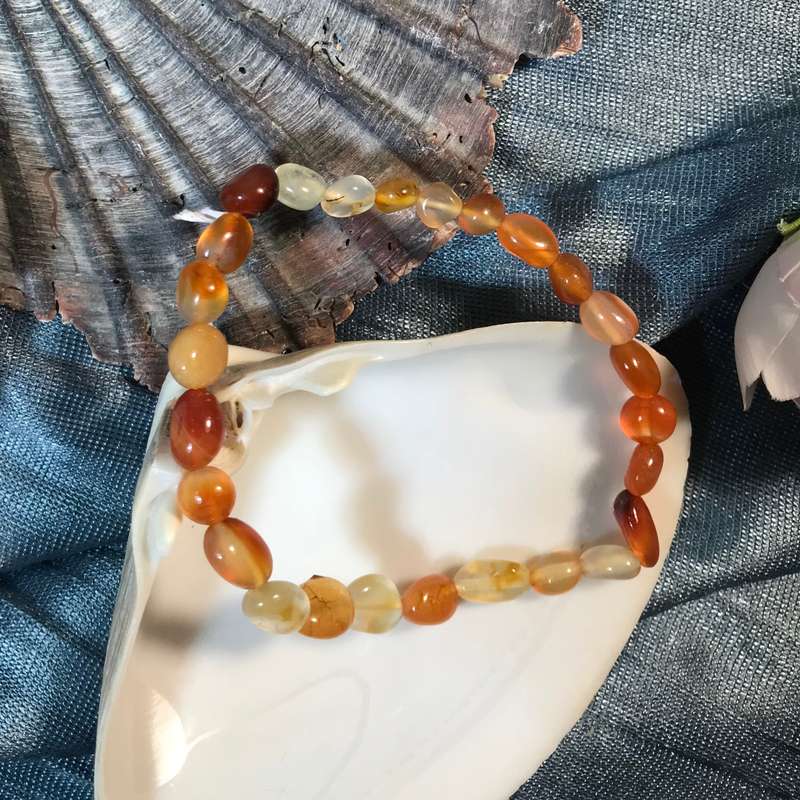Assorted Pebble Bead Gemstone Bracelets